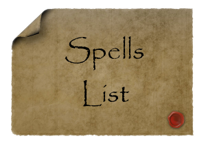 Spells List